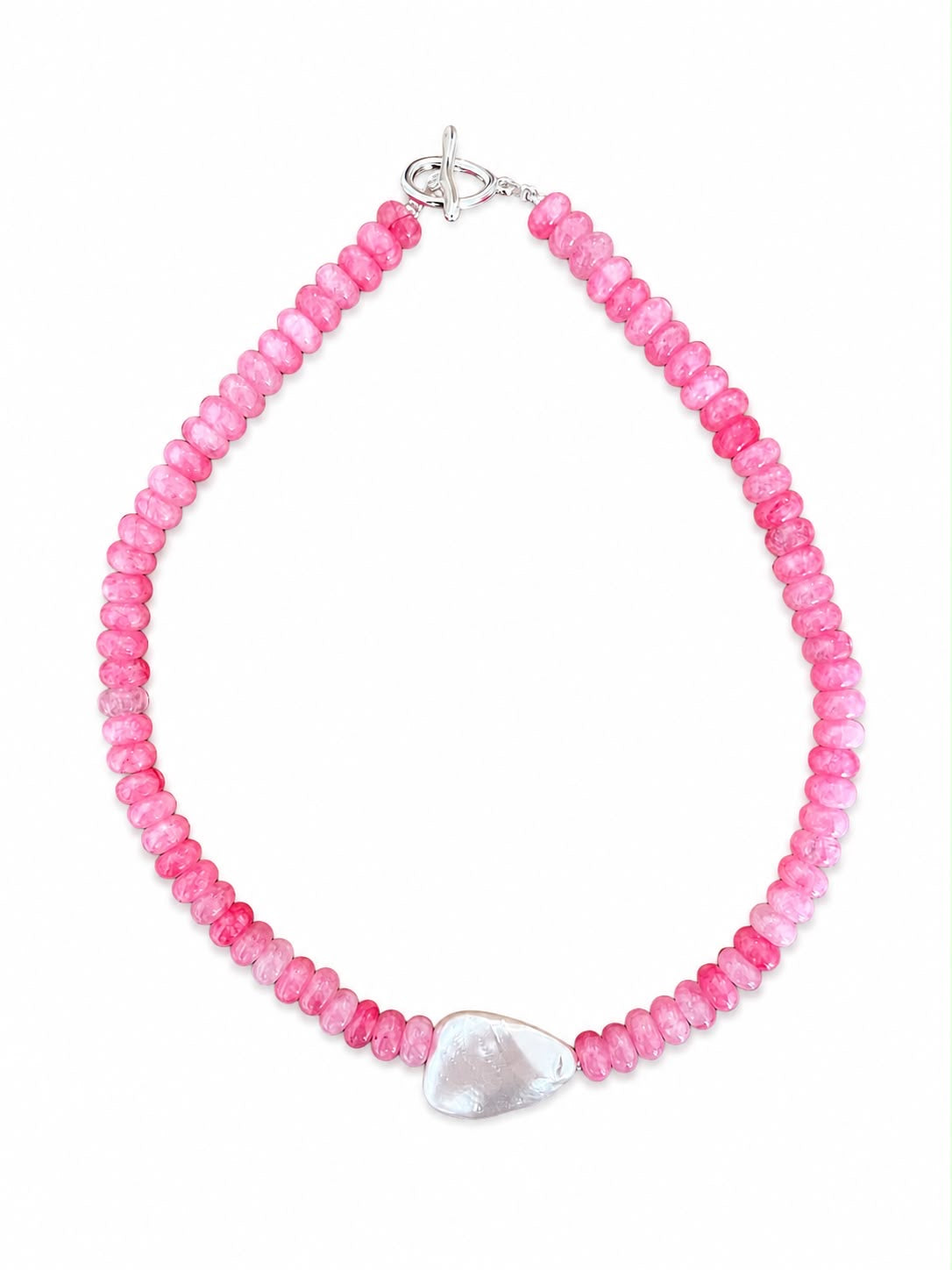 Peony Shell Pearl Necklace