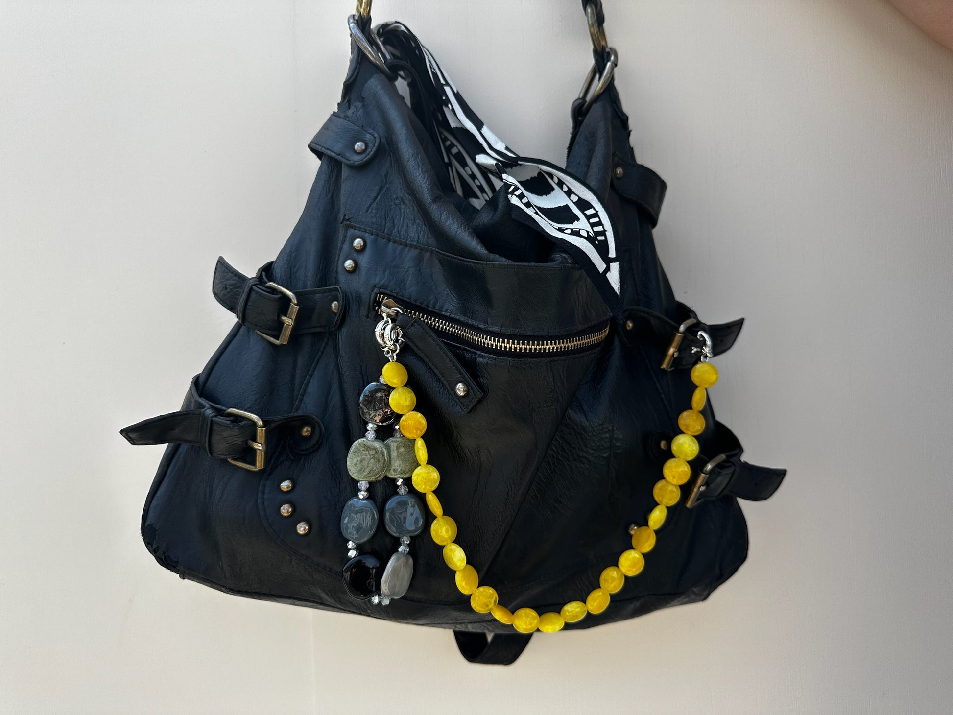 Butter Yellow Bag Charm