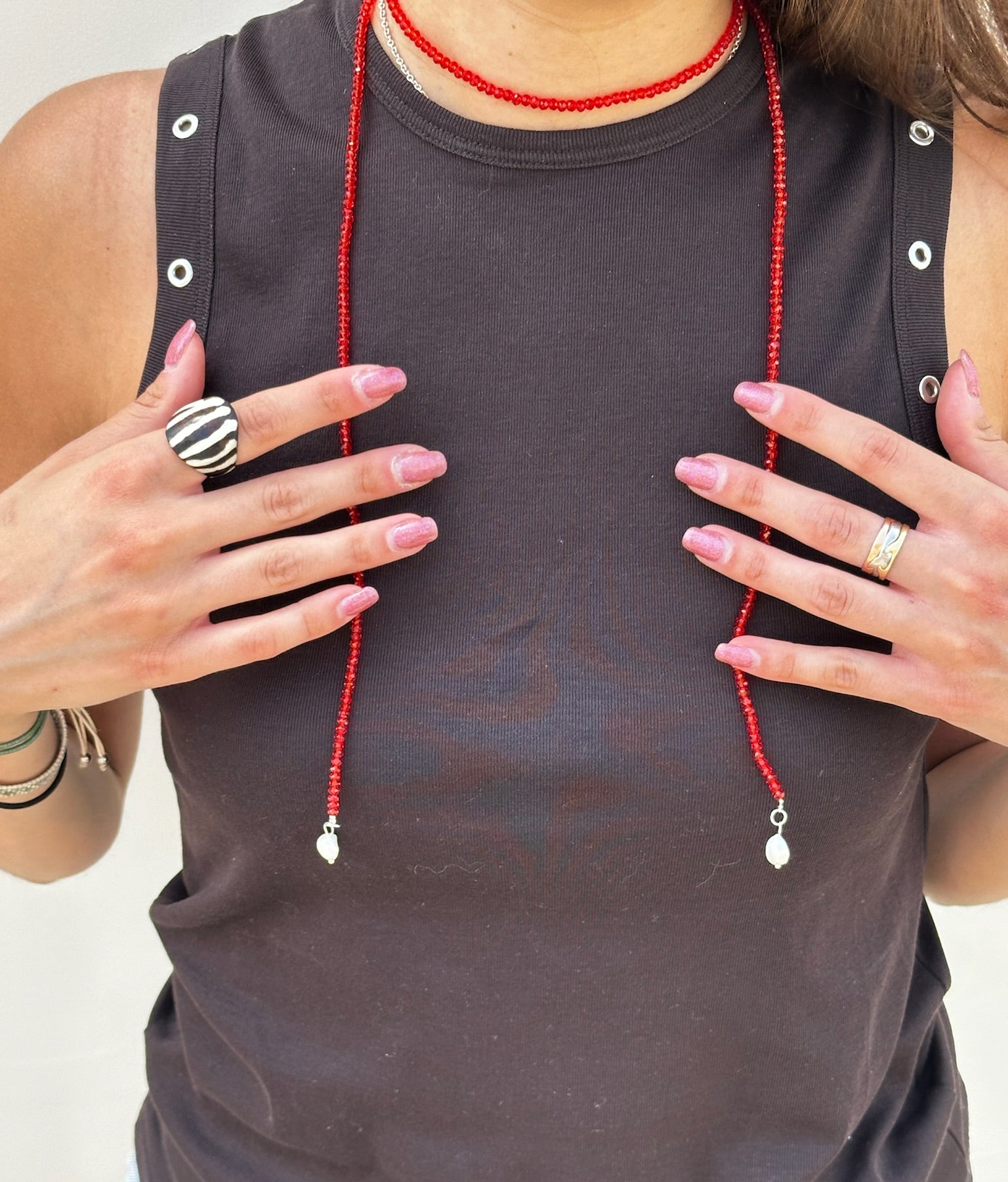 Scarlet Flame Necklace