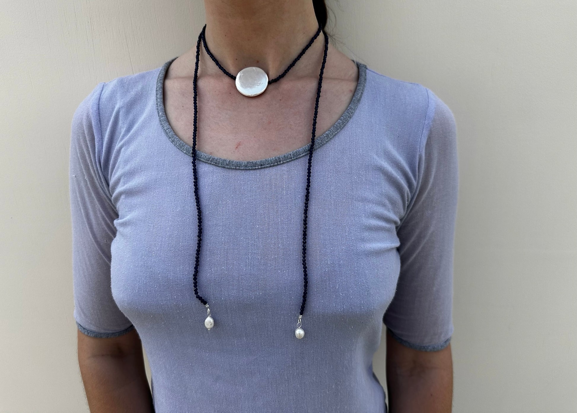 Midnight Blue Lasso Necklace