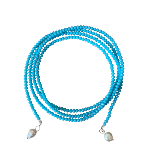 Blue Skies Lasso Necklace