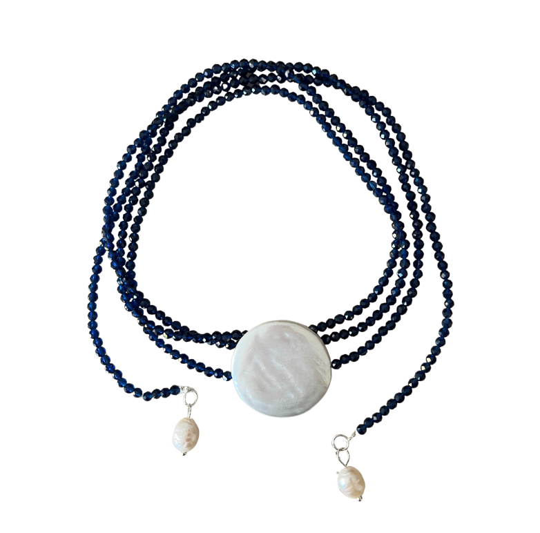 Midnight Blue Lasso Necklace